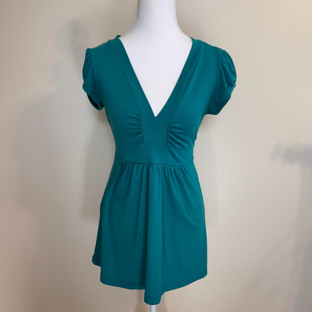 VTG Forever 21 Babydoll Blouse Womens S Y2k Fairy Grunge McBling